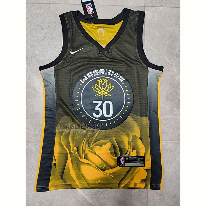 Maglia
 Stephen Curry NO 30 Golden State Warriors Citta
 2022-23 Nero
